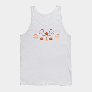 "Pumpkins and Bats" Tank Top